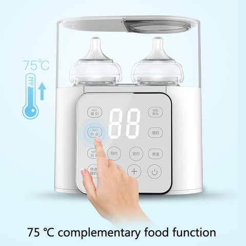 N20 2 In 1 Double Bottle Warmer Sterilization Machine, Plug Specifications:, EU Plug, US Plug