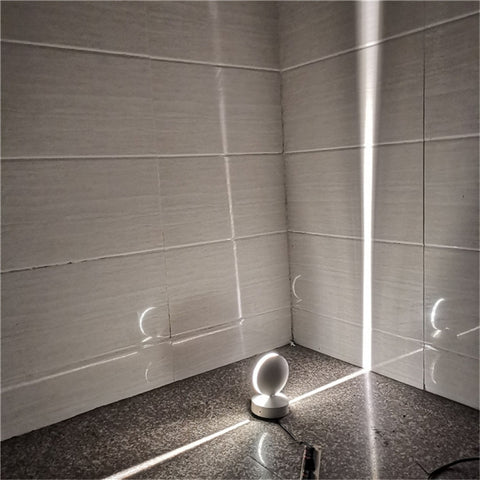 LED Door Frame Corridor Window Wall Spotlight, White, Black, Semicircle