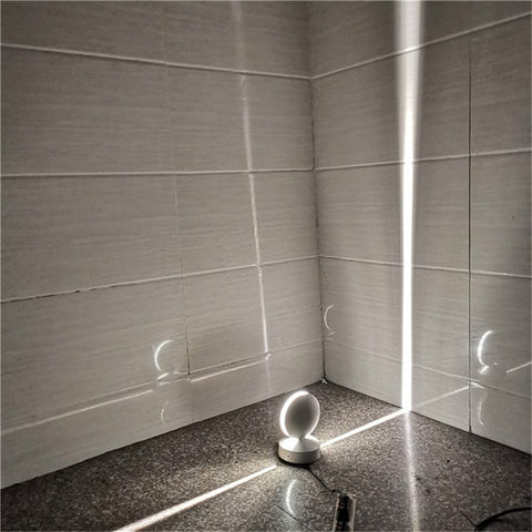 LED Door Frame Corridor Window Wall Spotlight, White, Black, Semicircle