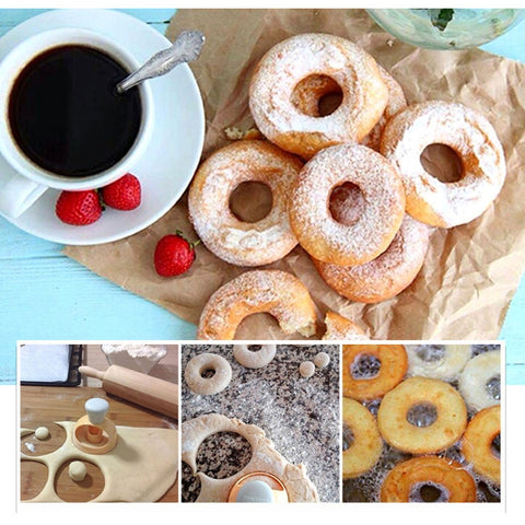 DIY Donut Mold Fondant Cake Plastic Kitchen Snack Tool, DIY Donut Mold