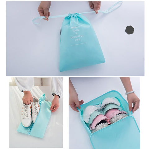 Travel Storage Bag Set Folding Storage Bag, 7 In 1, 8 In 1 Beam Mouth, 8 In 1 Cosmetic Bag, 8 In 1 Toiletry Bag, 9 In 1 Cosmetic Bag, 9 In 1 Toiletry Bag