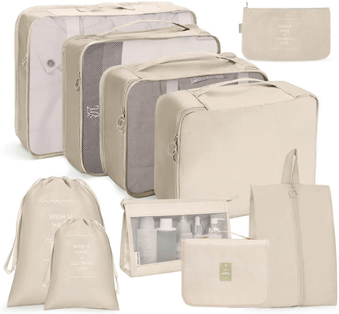 Travel Storage Bag Set Folding Storage Bag, 10 In 1