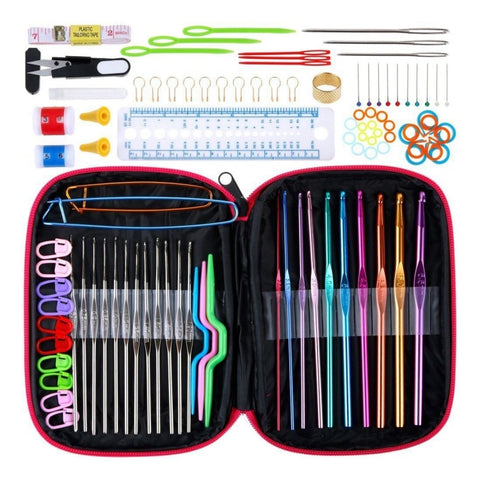 100 in 1 Crochet Knitting Tool Set