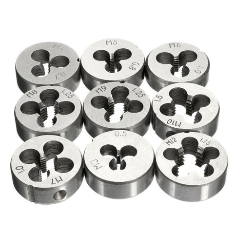 Hand Die Model Tap Tap Die Set Manual Tapping Drill Thread Hole, 20 In 1, 40 In 1