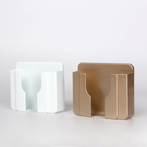 Wall  Mobile Phone Holder Stand Socket Charger Storage Box