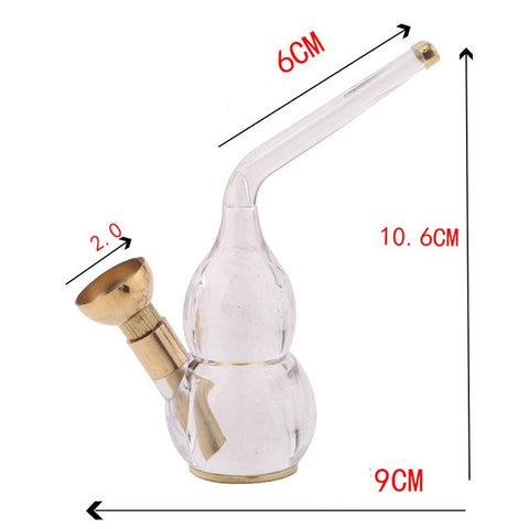 Portable Mini Acrylic Plastic Hookah Vintage Copper Hookah, Vintage Copper Hooka