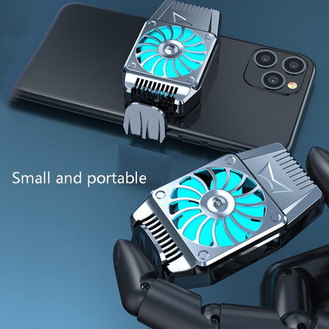 H15 Mobile Phone Radiator Semiconductor Rapid Cooling Portable Peripheral Cooling Mobile Phone Radiator, Plug-in Models, Battery Models
