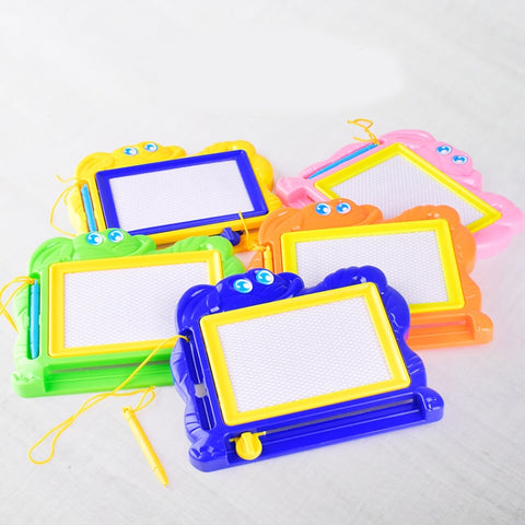 Children Early Education Writing Board Puzzle Black and White Plastic Magnetic Drawing Board Toys, Writing Board