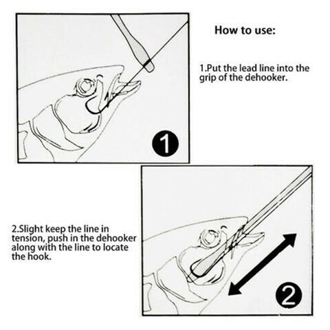 Quick Decoupling Device Does Not Hurt The Line, Aluminum Hook Remover, Pure copper Hook Remover