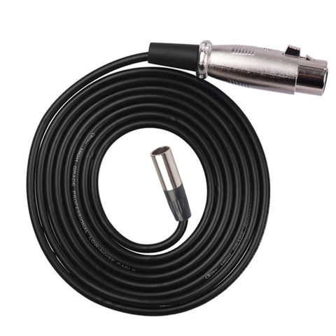 Xlrmini Caron Female To Mini Male Balancing Cable For 48V Sound Card Microphone Audio Cable, 0.5m, 1m, 1.5m, 2m, 3m, 5m, 10m