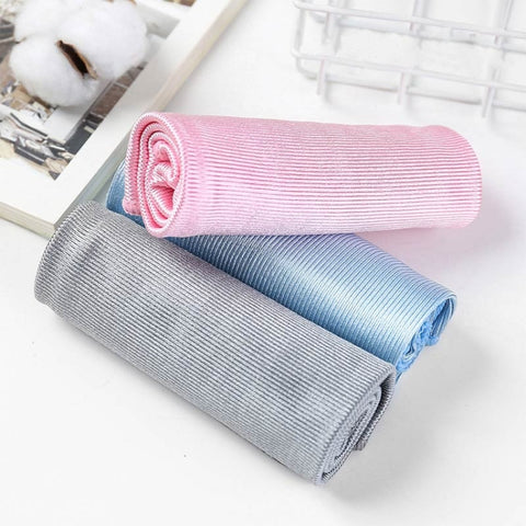 Microfiber Wipe Glass Non-Marking Cleaning Cloth, 30x30cm Blue, 40x40cm Blue, 40x60cm Blue, 30x30cm Pink, 40x40cm Pink, 40x60cm Pink, 30x30cm Grey, 40x40cm Grey, 40x60cm Grey