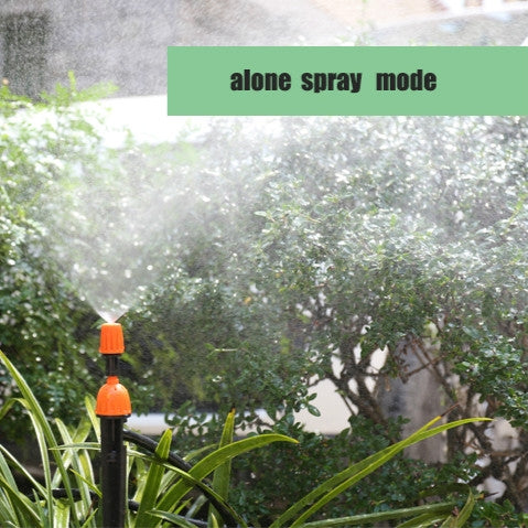 Gardening Adjustable Equipment Micro-Spray Drip Irrigation Atomizing Sprinkler Automatic Watering Device, Automatic Watering Device