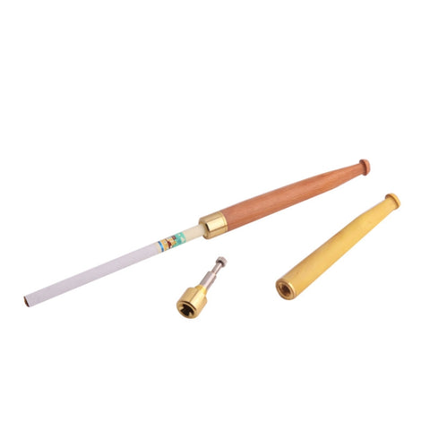 Ladies Twig Pull Rod Filter Can Wash Wood Sandalwood Long Cigarette Holder, 5 mm Fine Smoke