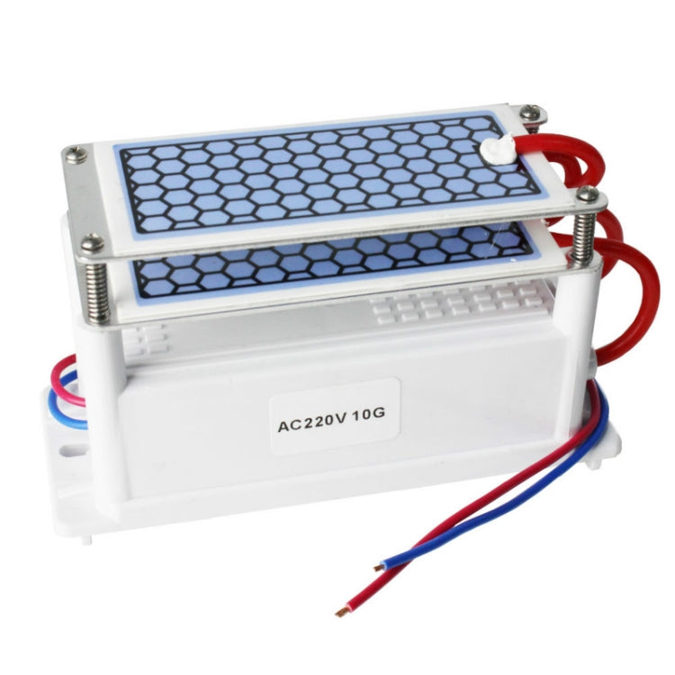 Portable Ceramic Ozone Generator Two Sheets Air Purifier Sterilizing Active Oxygen Purifier, Ceramic Ozone Generator