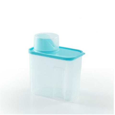 Household Plastic Transparent Washing Powder Storage Box Storage Container, 2L, 3L
