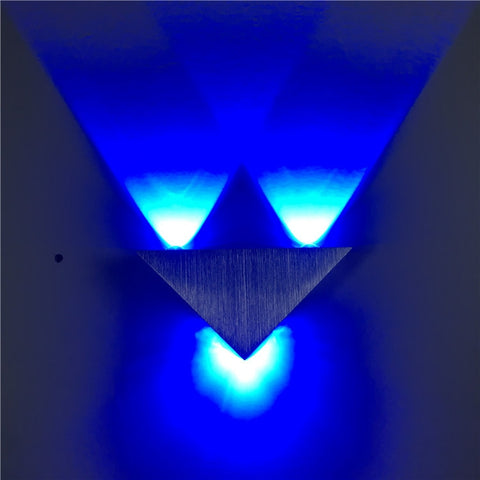 LED Triangle Wall Light Interior Corridor Aisle Lights, 9W