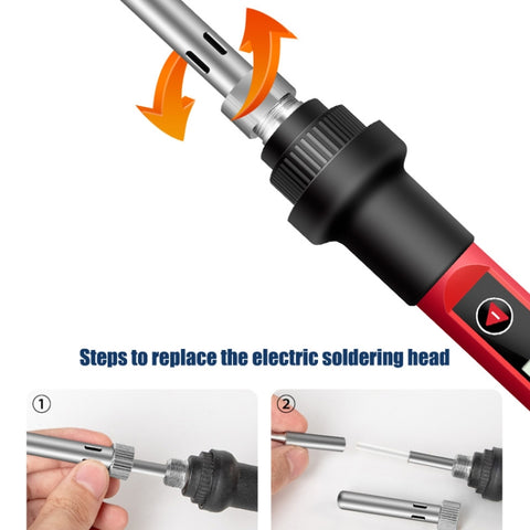 ANENG 60W Adjustable Temperature Electric Soldering Iron Welding Tool,, US Plug, EU Plug