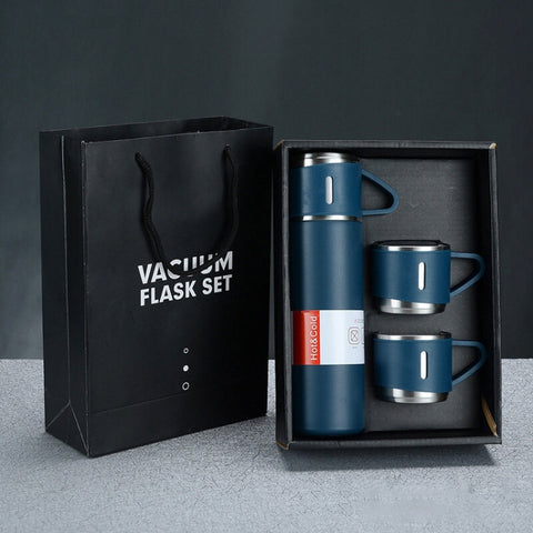 500ml 304 Stainless Steel Thermos Cup Portable Business Tea Cup,Spec:, Basic, Gift Box Set