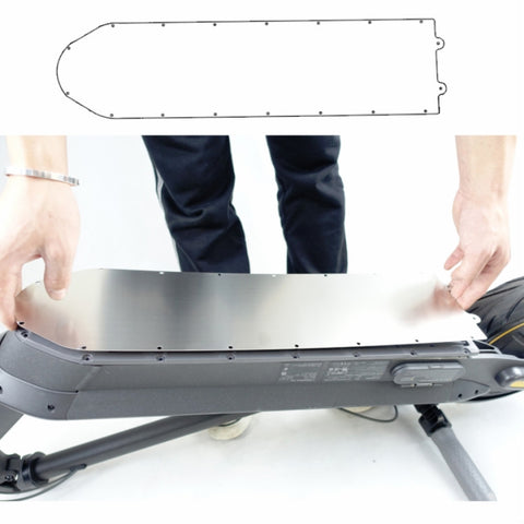 Sainless Steel Bottom Cover Waterproof Scooter Chassis Protection Accessories, Random Color Delivery, For Xiaomi M365 Scooter, For Xiaomi Pro Scooter