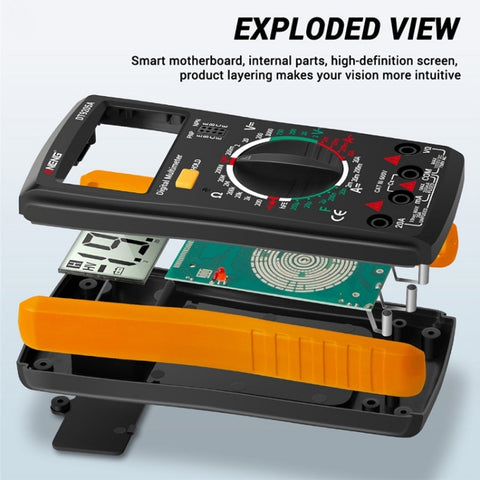 ANENG Automatic High-Precision Intelligent Digital Multimeter, DT9205A HOLD Key