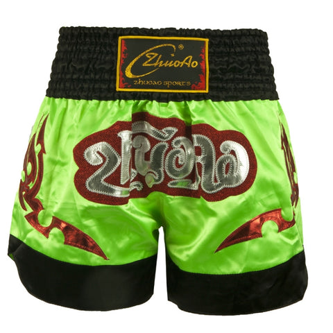 ZhuoAo Muay Thai/Boxing/Sanshou/Fighting Shorts for Men and Women, M, L