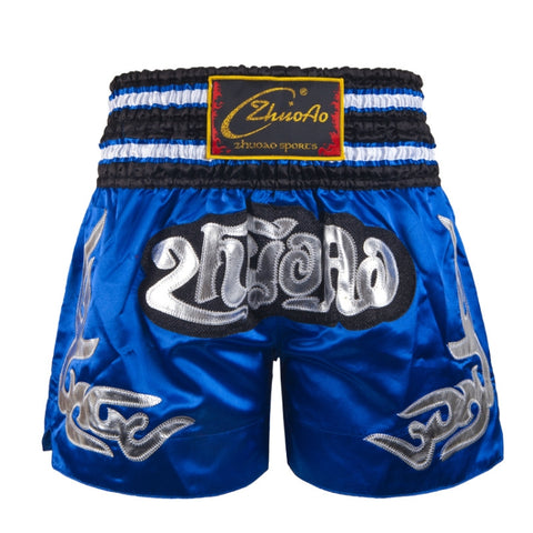 ZhuoAo Muay Thai/Boxing/Sanshou/Fighting Shorts for Men and Women, M, L