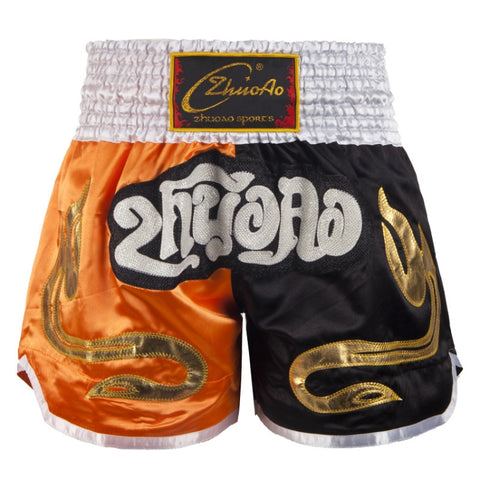 ZhuoAo Muay Thai/Boxing/Sanshou/Fighting Shorts for Men and Women, M, L