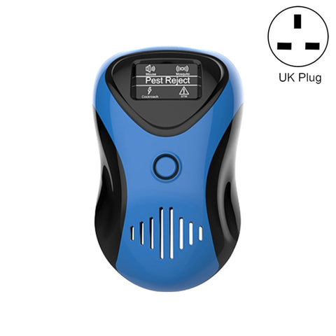 Ultrasonic Multifunctional Mouse Repeller Energy-Saving Silent Insect Repeller, Black White+EU Plug, Black White+UK Plug, Black White+US Plug, Blue Black+UK Plug, Blue White+UK Plug, Blue Black+US Plug, Blue White+US Plug, Blue Black+EU Plug           ...