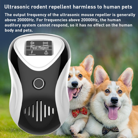 Ultrasonic Multifunctional Mouse Repeller Energy-Saving Silent Insect Repeller, Black White+EU Plug, Black White+UK Plug, Black White+US Plug, Blue Black+UK Plug, Blue White+UK Plug, Blue Black+US Plug, Blue White+US Plug, Blue Black+EU Plug           ...