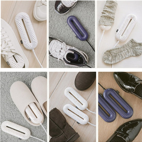 SOTHING 220V Shoe Dryers Deodorization Sterilization Quick Drying Dryer Winter Shoes Heater, CN Plug, Regular Edition, Wired Control Timer