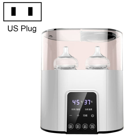 NUBITE N20 2 In 1 Double Bottle Warmer Sterilization Machine, Plug Specifications:, EU Plug, US Plug