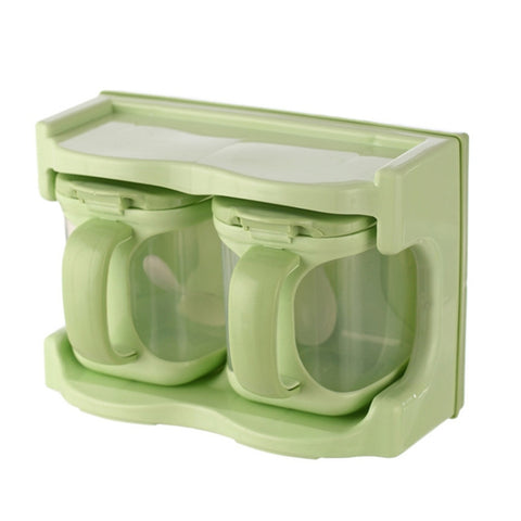 Plastic Seasoning Box Multi-purpose Combination Seasoning Rack Kitchen Supplies, One Grid, Two Grid, Three Grid, Four Grid