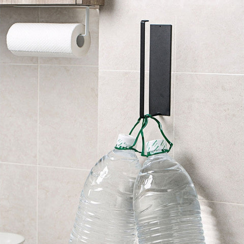 Punch-free Wall-mounted Bathroom Kitchen Roll Holder Towel Rack