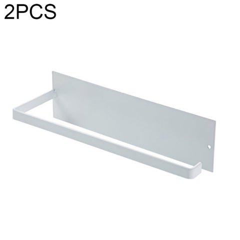 Punch-free Wall-mounted Bathroom Kitchen Roll Holder Towel Rack