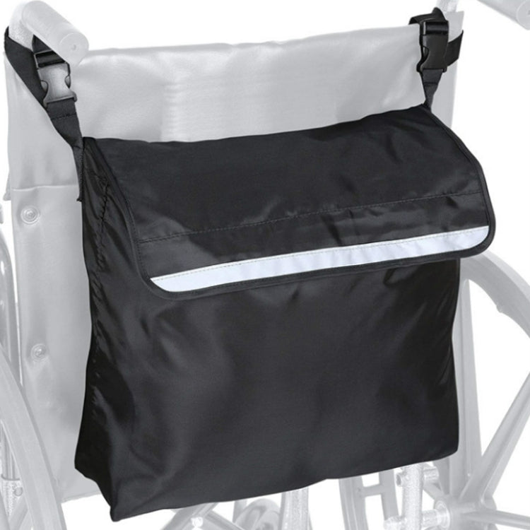 Outdoor Electric Wheelchair Armrest Storage Bag, 18x16x8 inches