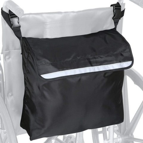 Outdoor Electric Wheelchair Armrest Storage Bag, 18x16x8 inches