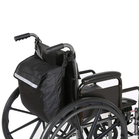 Outdoor Electric Wheelchair Armrest Storage Bag, 18x16x8 inches