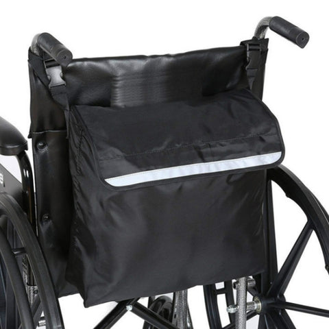 Outdoor Electric Wheelchair Armrest Storage Bag, 18x16x8 inches