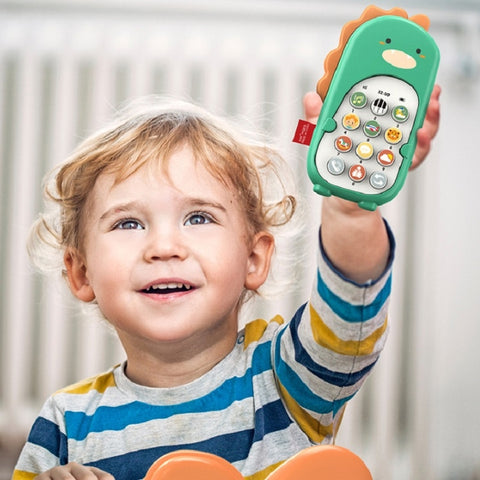 Baby Puzzle Bilingual Simulation Mobile Phone Toy Baby Child Early Education Machine