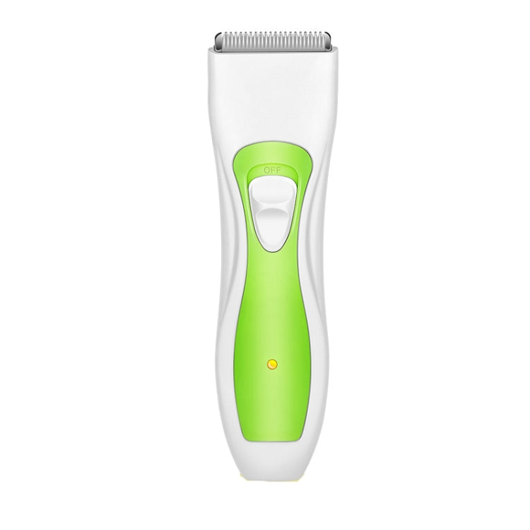 Hair Clipper Rechargeable Electric Clippers Haircut Tools For Children, Green and White, Blue and White