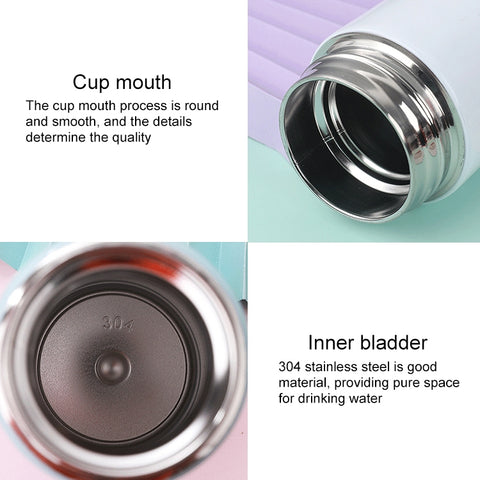 Smart Temperature Display 304 Stainless Steel Vacuum Flask Creative Business Cup For Male And Female Students, High-quality, Large-screen