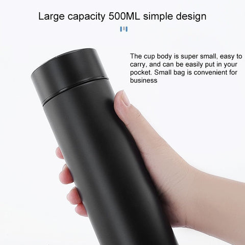 Smart Temperature Display 304 Stainless Steel Vacuum Flask Creative Business Cup For Male And Female Students, High-quality, Large-screen