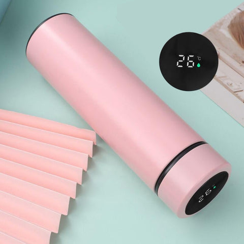 Smart Temperature Display 304 Stainless Steel Vacuum Flask Creative Business Cup For Male And Female Students, High-quality, Large-screen