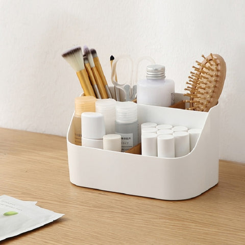 Simple Plastic Multi-storage Storage Box Table Debris Finishing Box Student Dormitory Compartment Storage Box, Debris Box
