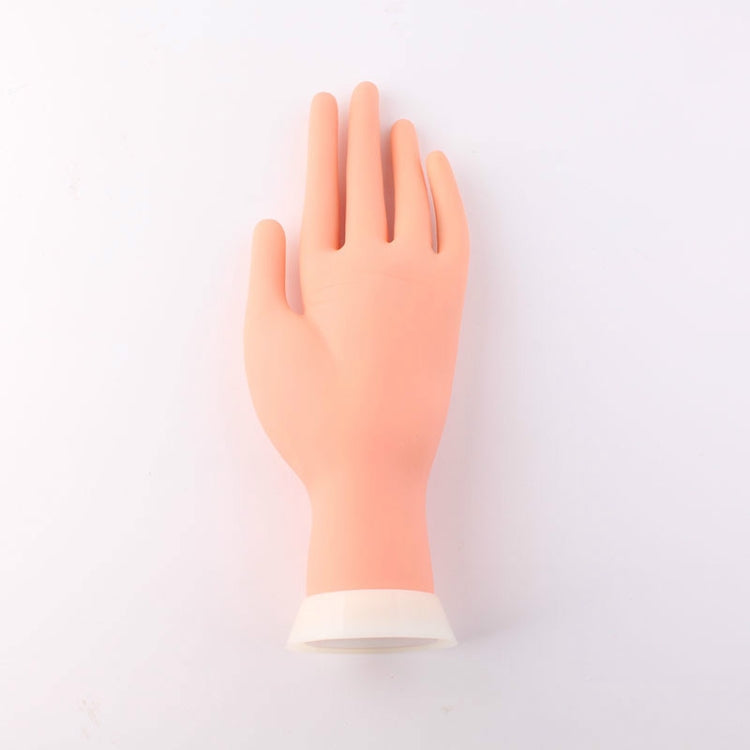 Manicure Practice Artificial Hand Model Simulated Hand Display Model, Positionable, Not Bendable