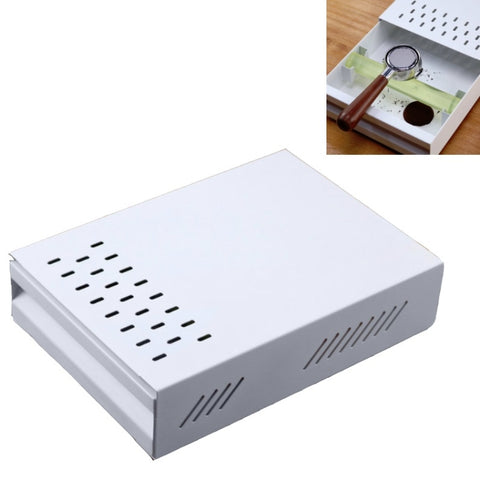 Stainless Steel Drawer Type Coffee Grounds Box Coffee Machine Supporting Equipment