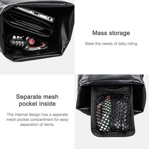 Rhinowalk Bicycle Tail Bag Waterproof Bicycle Saddle Bag Mountain Bike Back Seat Bag Riding Bag, TF550