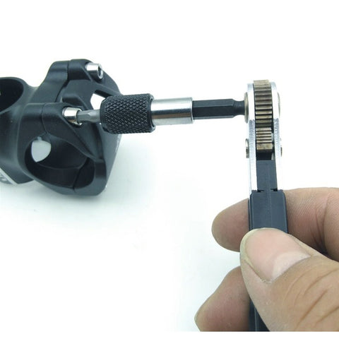 Mountain Bike 36-tooth  Mini Ratchet Wrench Set Combination Repair Tool