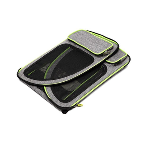 Full Net Breathable Pet Backpack For Easy Going Out Pet Backpack, Green, Black, Orange, Gray