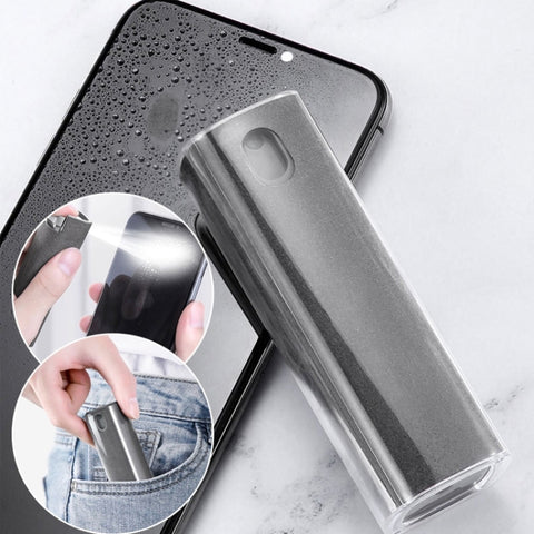 Computer Mobile Phone Screen Cleaning Portable Spray Bottle, Dream Pink (with Shell and Packaging), Space Gray (with Shell and Packaging)